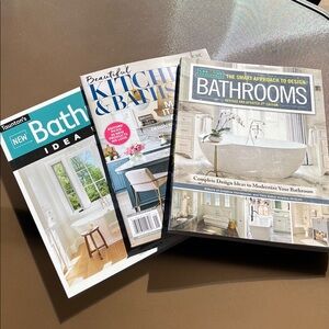 Creative Homeowner Bathroom Design Books/Magazine  (3)